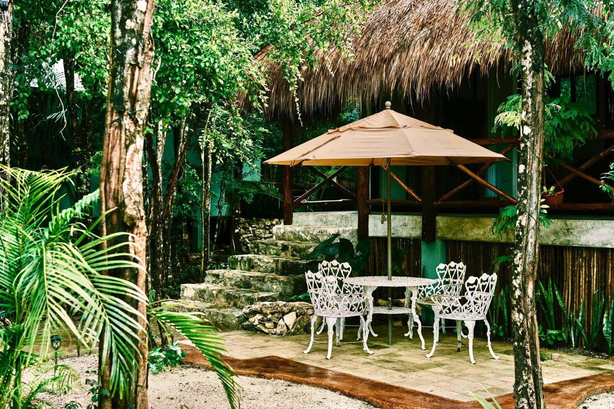 Villas Zamna - Jungle Villas 코수멜 외부 사진