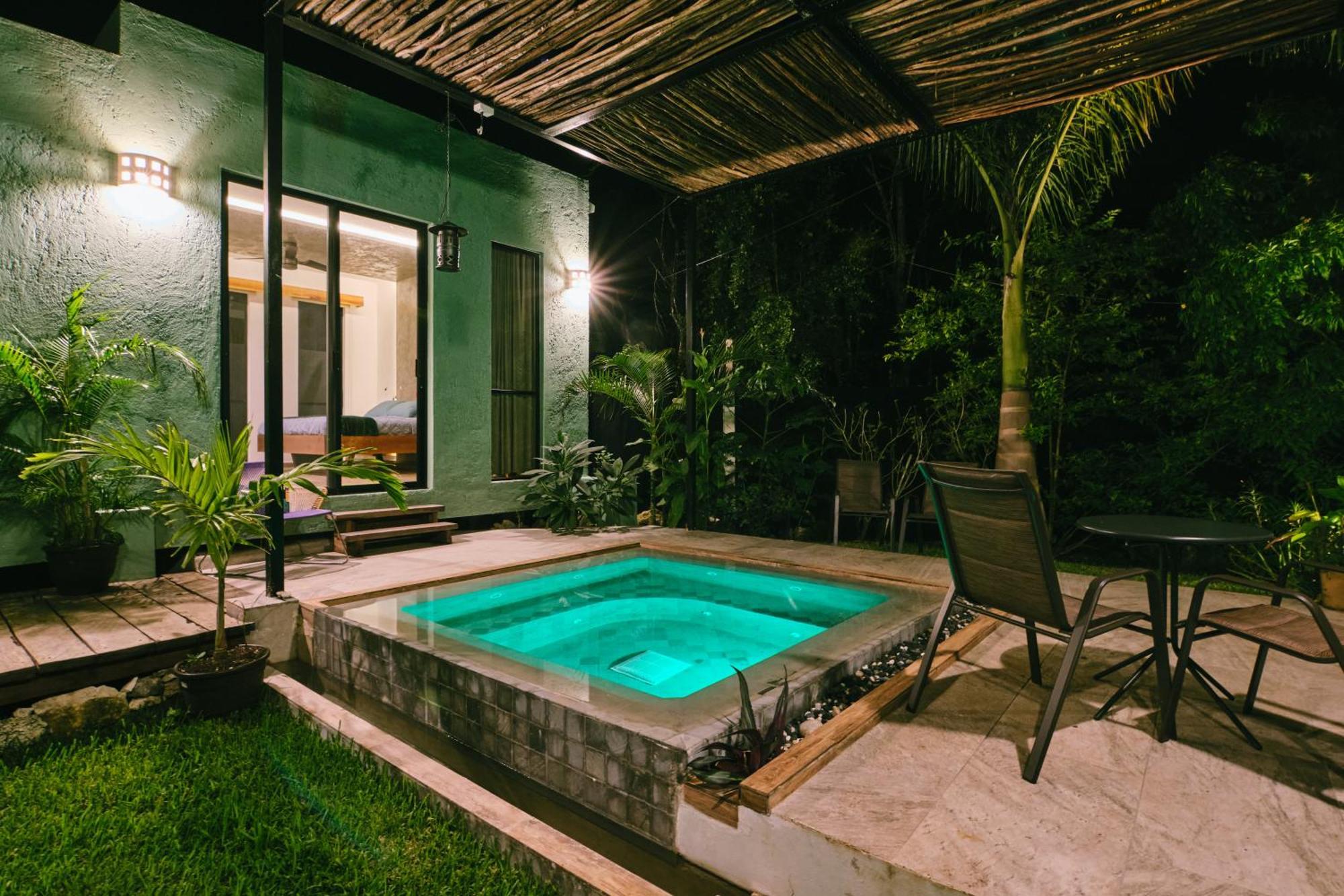 Villas Zamna - Jungle Villas 코수멜 외부 사진