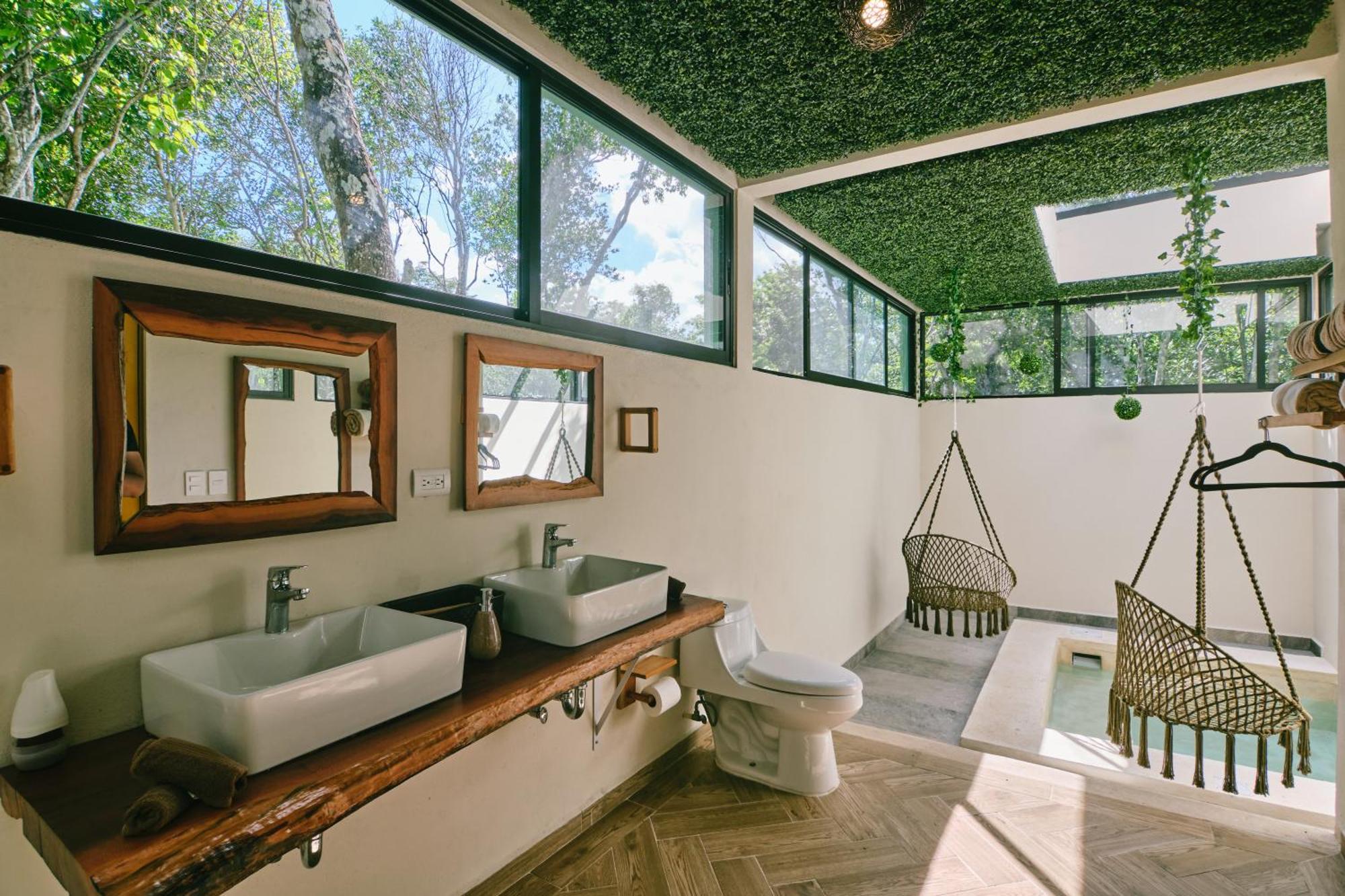 Villas Zamna - Jungle Villas 코수멜 외부 사진