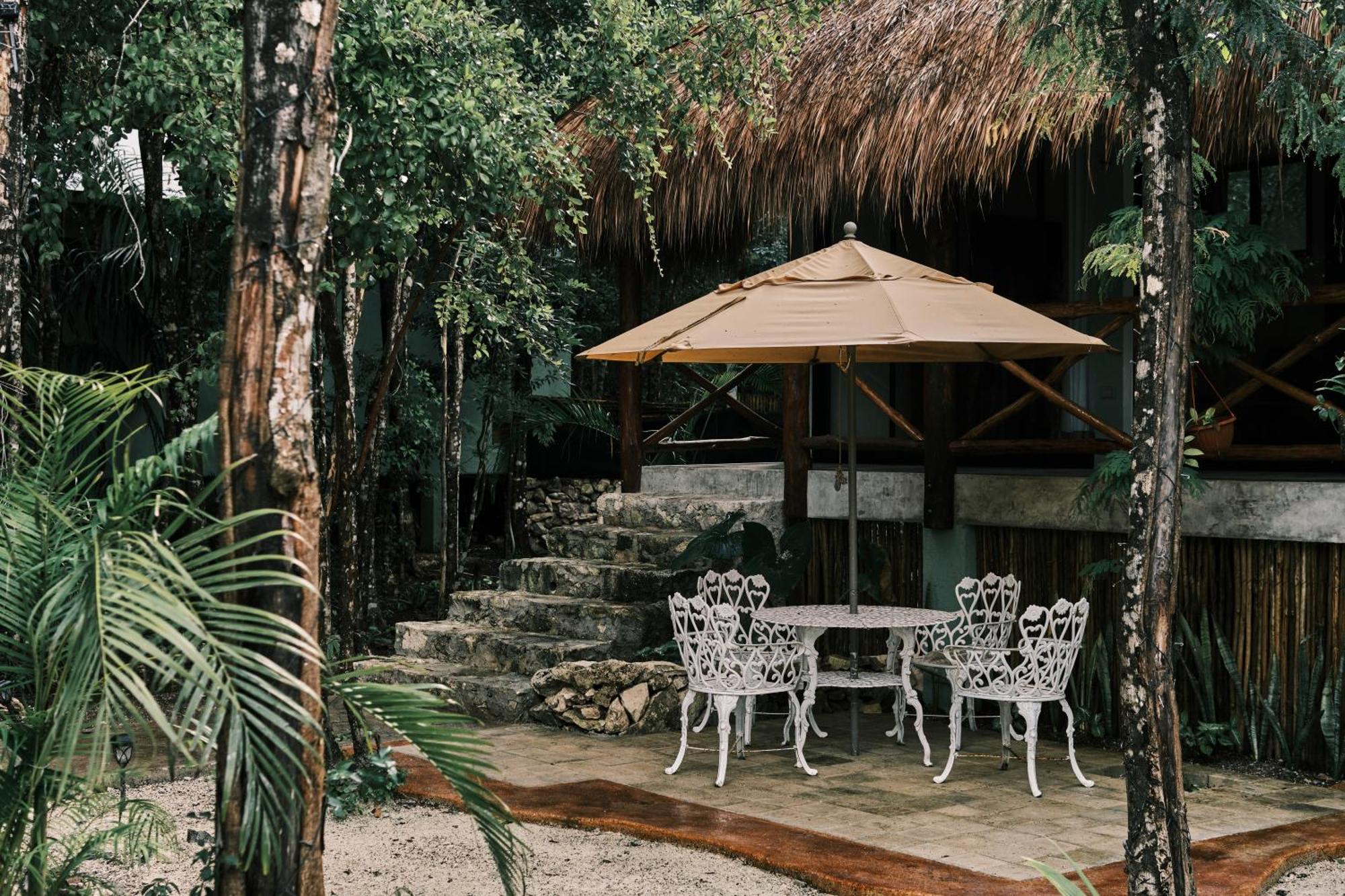 Villas Zamna - Jungle Villas 코수멜 외부 사진