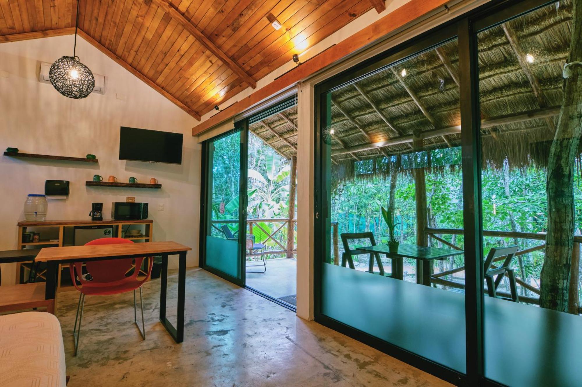 Villas Zamna - Jungle Villas 코수멜 외부 사진